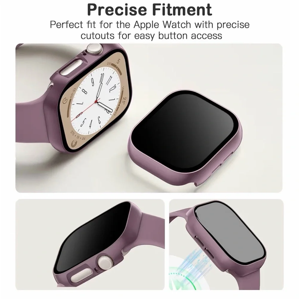 Tan Smartwatch Screen Case for Apple Watch